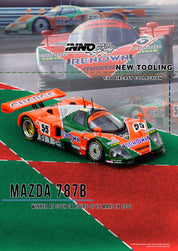 INNO 1/64 马自达 787B 1991年勒芒24小时耐力赛冠军车