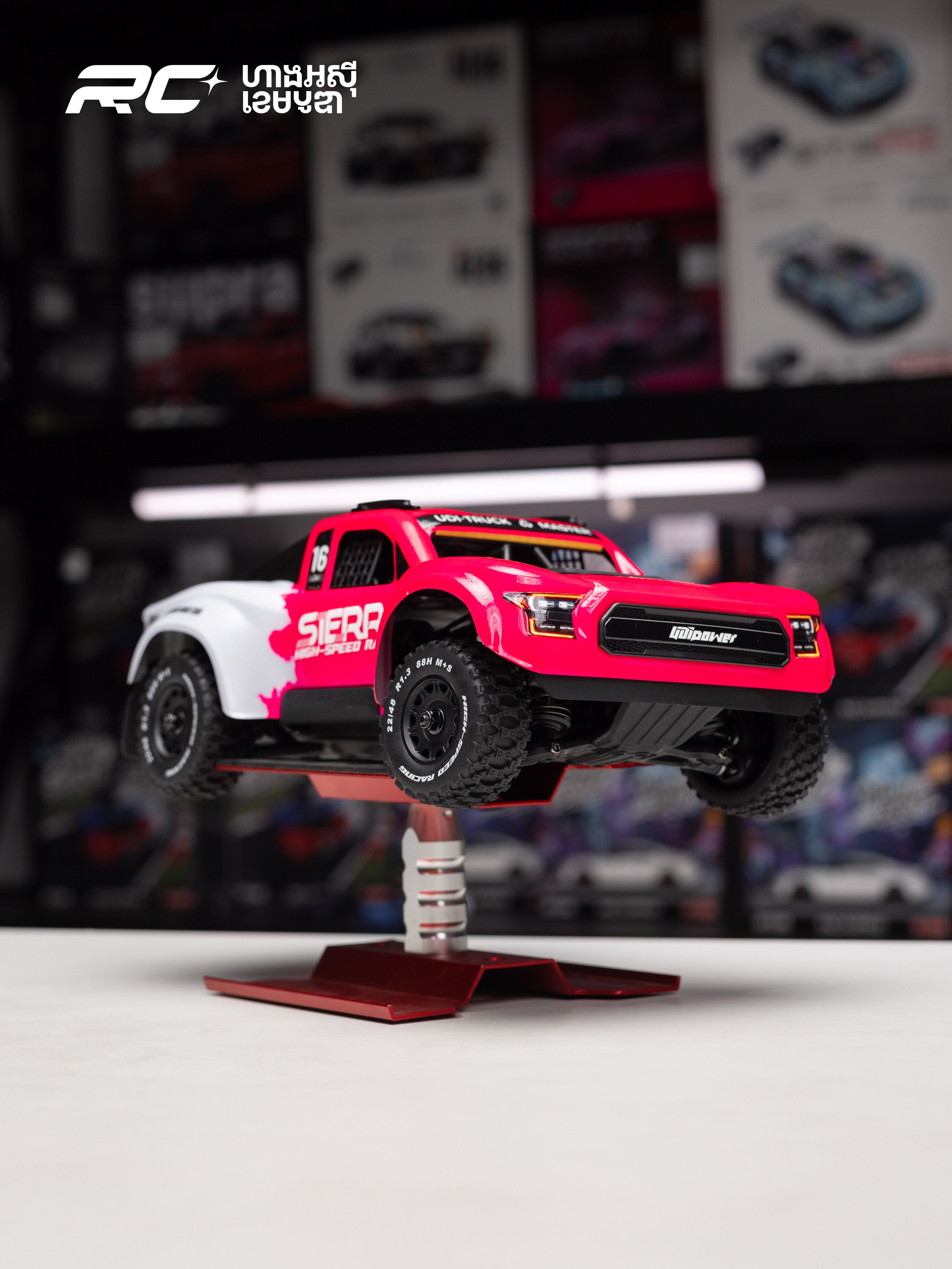 UDIRC SIERRA MINI UD1613PRO 1/16 4WD Brushless RTR ( Pink )