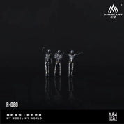 MOREART 1/64 骨龙赛车人偶套装
