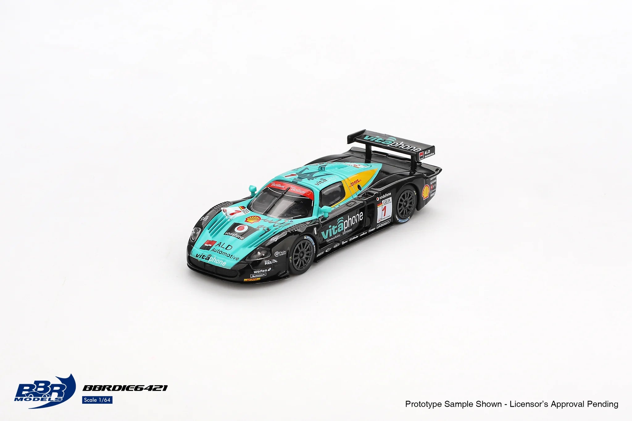 BBR - Maserati MC12 Competizione #1 Vitaphone Racing Team 2008 Spa