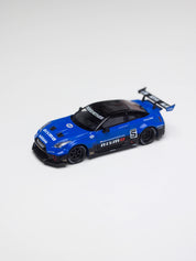 MINIGT 1/64 - 自由步调LB宽体尼桑GT-R 35GT-RR Ver.2 蓝色 - MGT01124