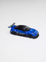MINIGT 1/64 - 自由步调LB宽体尼桑GT-R 35GT-RR Ver.2 蓝色 - MGT01124