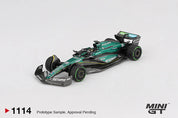 MINIGT 1:64 阿斯顿·马丁 AMR24 #18 费尔南多·阿隆索