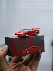 MINIGT 1/64 兰博基尼Countach 25周年纪念版 红色
