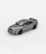 MINIGT 1/64 - NISSAN Skyline GT-R Dark Metal Gray (NISMO BCNR33 CRS Version)