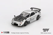 MINIGT 1/64 - Mazda RX-7 RE-Amemiya Silver Metallic