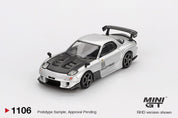 MINIGT 1/64 - 马自达RX-7 RE雨宫 银色金属漆