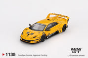 MINIGT - LB-Silhouette WORKS MURCIELAGO GT Evo 黄色