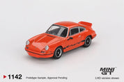 MINIGT - 保时捷 911 Carrera RS 2.7 橘色车身配黑色涂装