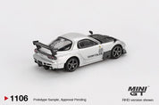 MINIGT 1/64 - 马自达RX-7 RE雨宫 银色金属漆
