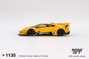 MINIGT - LB-Silhouette WORKS MURCIELAGO GT Evo 黄色