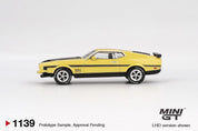 MINIGT - 福特 Mustang Mach1 掠夺者黄
