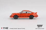 MINIGT - 保时捷 911 Carrera RS 2.7 橘色车身配黑色涂装