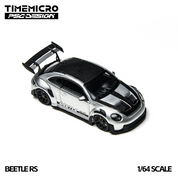 TimeMicro × PSC DESIGN 1:64 Beetle RS First Edition Silver Die-Cast Car Model