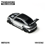TimeMicro × PSC DESIGN 1:64 Beetle RS First Edition Silver Die-Cast Car Model