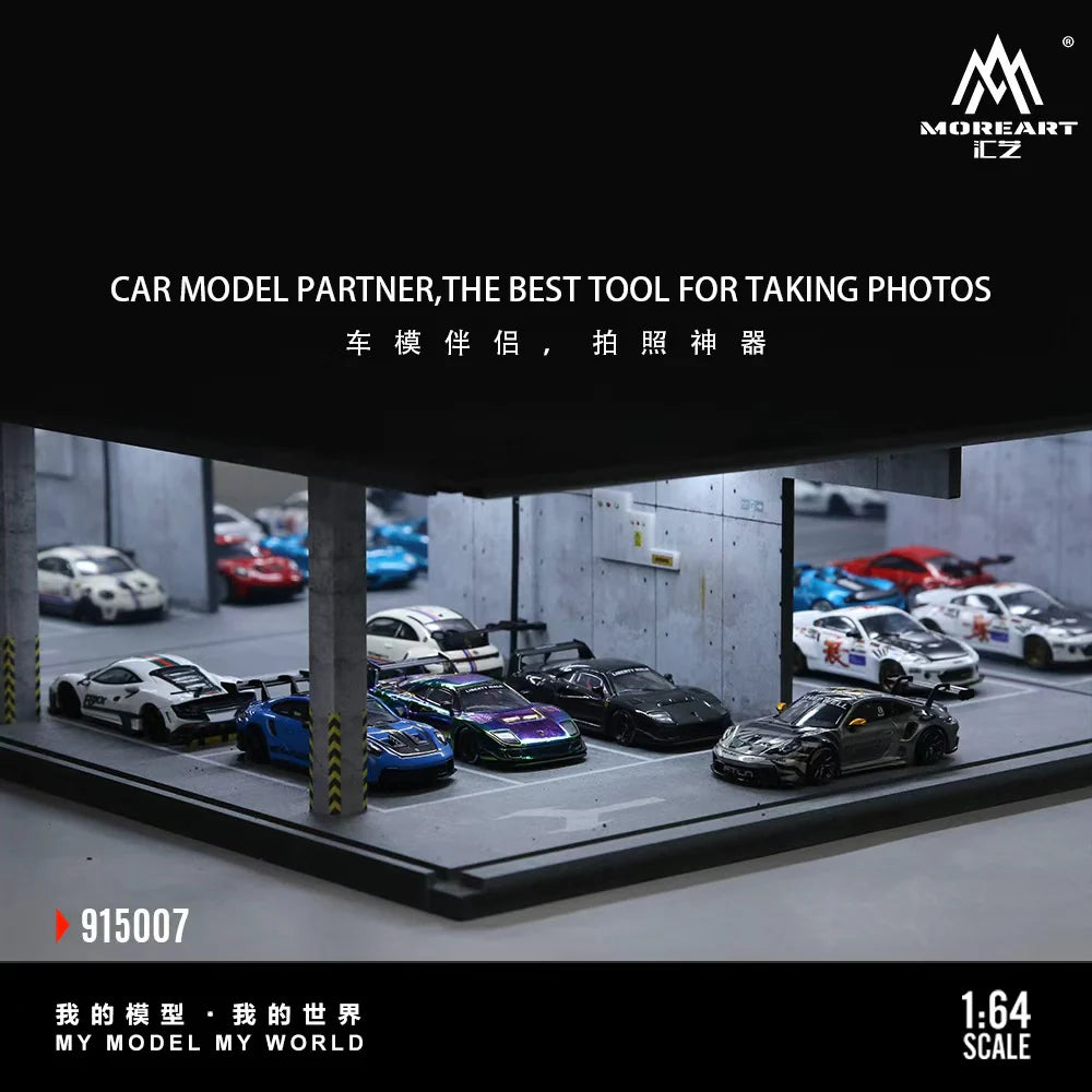 MOREART 1/64 骨龙赛车人偶套装