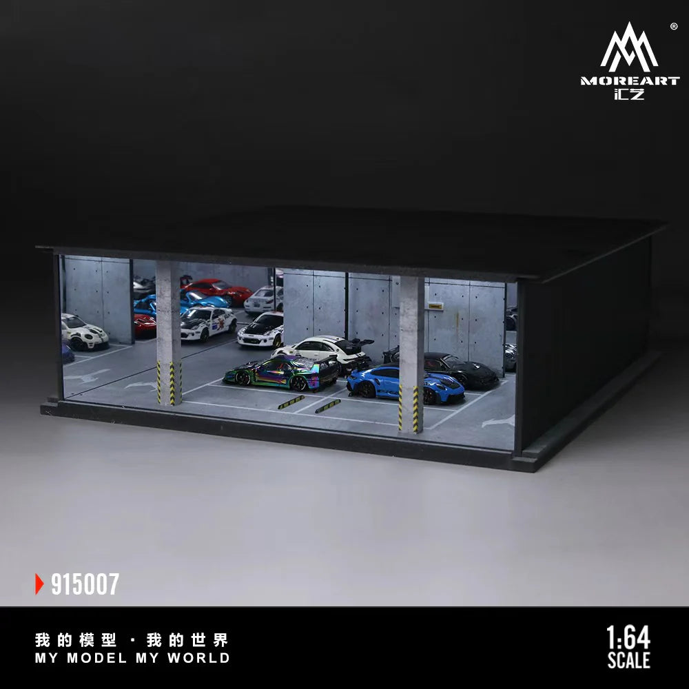 MOREART 1/64 地下停车场场景 NO.07 MO915007