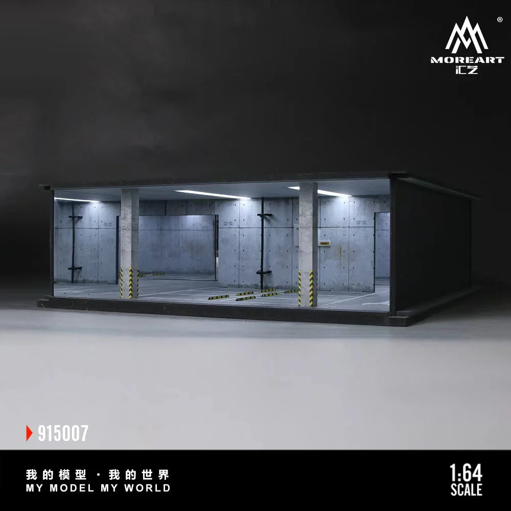MOREART 1/64 地下停车场场景 NO.07 MO915007