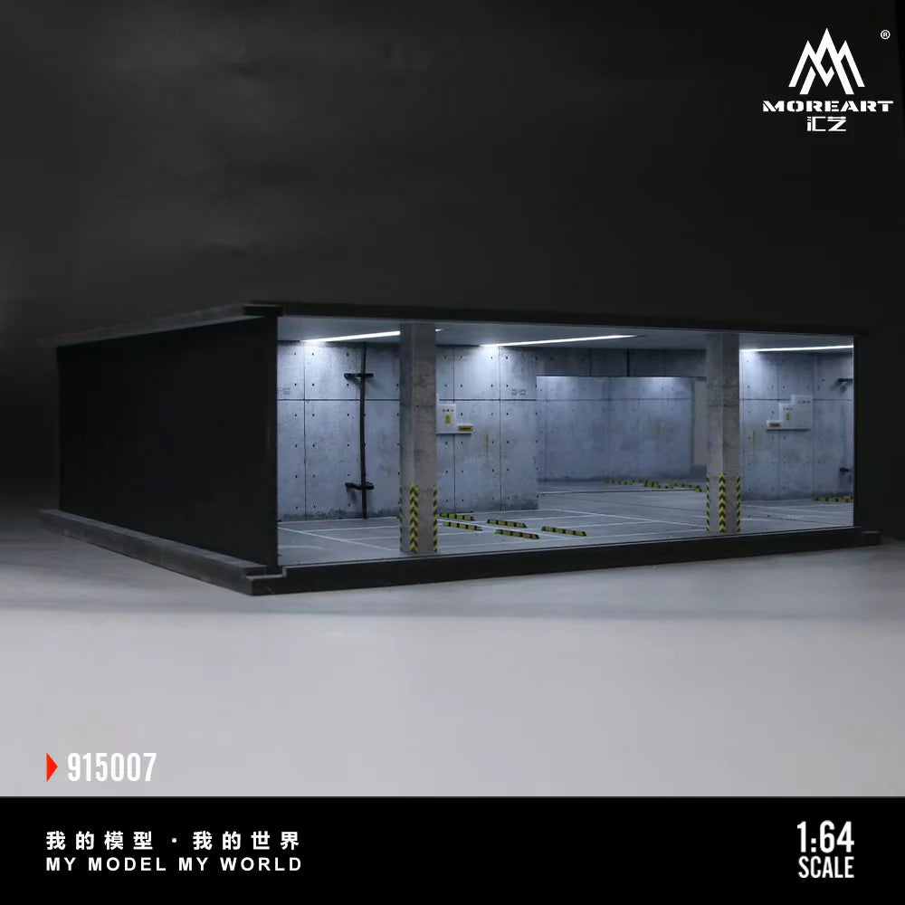 MOREART 1/64 地下停车场场景 NO.07 MO915007