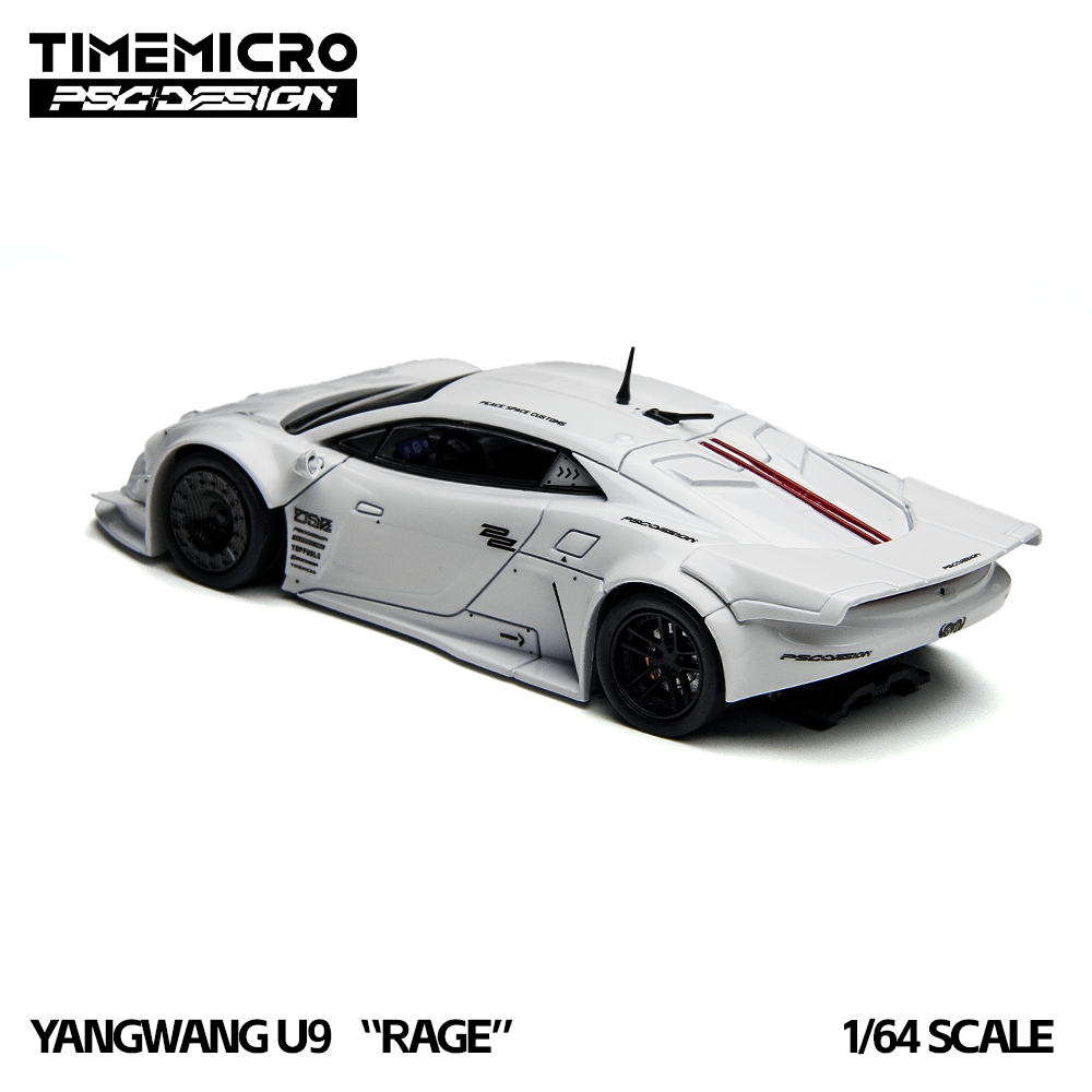TimeMicro × PSC DESIGN 1:64 Scale U9 “RAGE” White