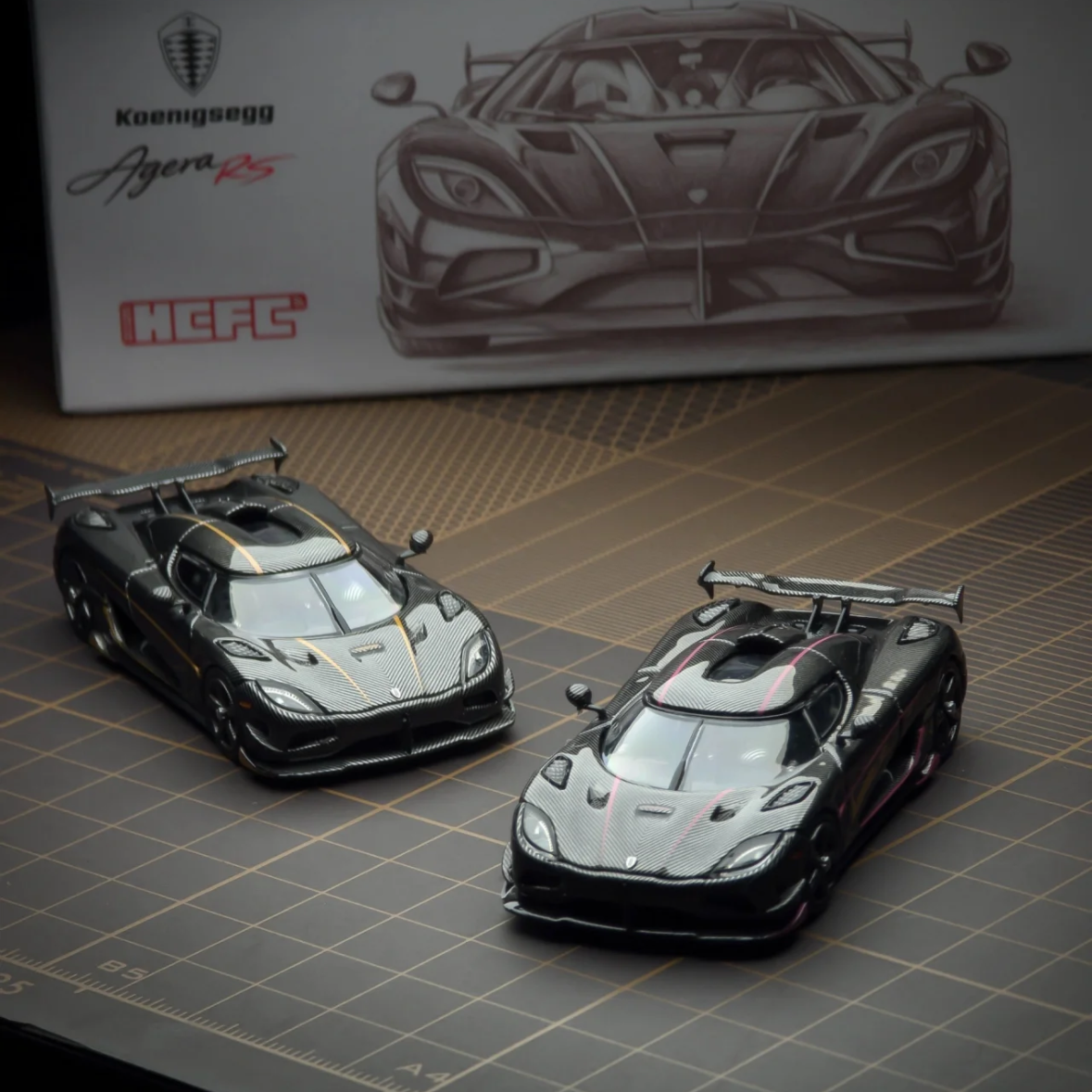 MINIGT 1/64 兰博基尼 LB-Silhouette WORKS MURCIELAGO GT Evo Advan