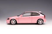 1:18 本田思域TYPE R (EK9) – 甜心粉 – MOTORHELIX
