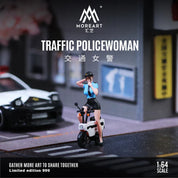 交通女警娃娃套装