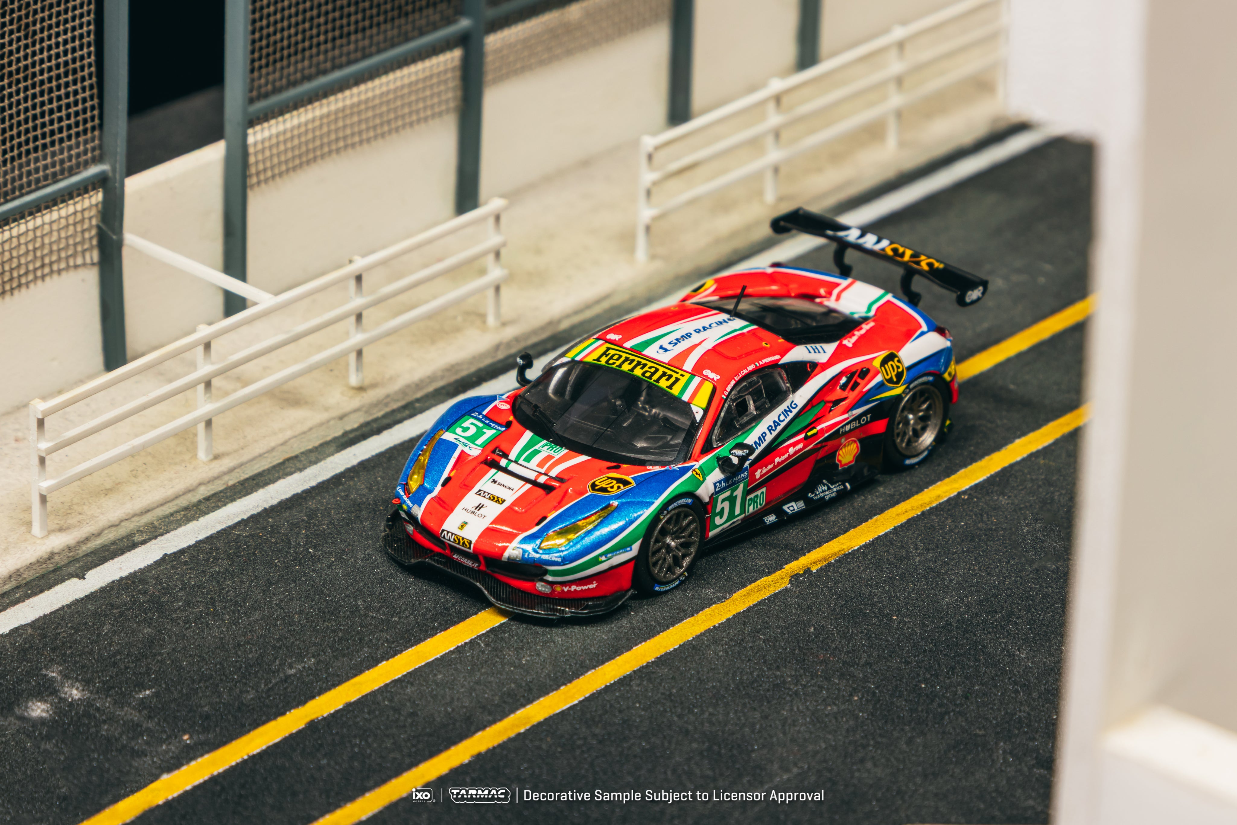 Tarmac Works 1:64 Ferrari 488 GTE 24h Of Le Mans 2016 (T64-071-16WEC51)