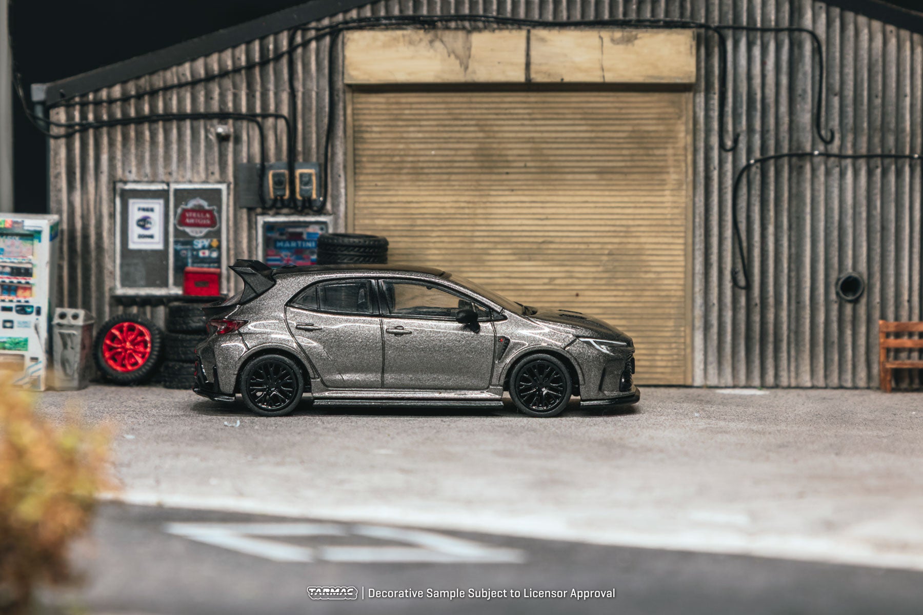 Tarmac Work 1/64 Toyota GR Corolla Grey