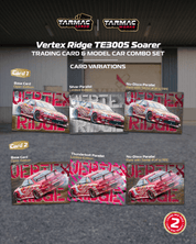 Tarmac Works - Vertex Ridge TE3005 Soarer 模型车 + 收藏卡组合套装