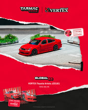 Tarmac Works 1/64 - VERTEX 丰田 阿里斯托 JZS161 红色