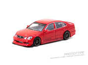 Tarmac Works 1/64 - VERTEX 丰田 阿里斯托 JZS161 红色