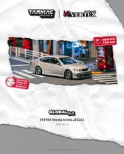 Tarmac Works - VERTEX Toyota Yaris JZS161 Silver