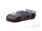 Tarmac Works - 柯尼塞格Agera RS 黑色碳纤维/红色点缀