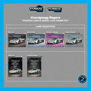 Tarmac Works - 柯尼塞格 Regera 银色金属漆/蓝色点缀