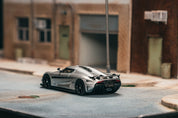 Tarmac Works - 柯尼塞格 Regera 银色金属漆/蓝色点缀