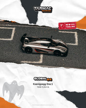 Tarmac Works 1/64 - 科尼赛克 One:1 银色