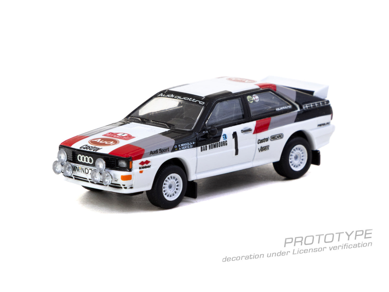 Tarmac Work 1/64 Audi Quattro A1 Lombard RAC Rally 1982 #1 Winner