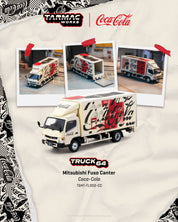 Tarmac Works 1/64 三菱扶桑Canter 可口可乐