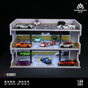 MoreArt1:64日系停车场景模拟模型