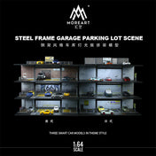 AMERICAN STEEL FRAME STYLE GARAGE LIGHTING VERSION ASSEMBLY SCENE