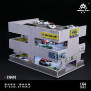 MoreArt1:64日系停车场景模拟模型