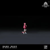 Pink/green dinosaur dolls are expected to arrive in about one month