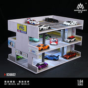MoreArt1:64日系停车场景模拟模型