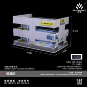 MoreArt1:64日系停车场景模拟模型