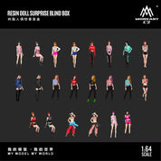 MOREART1:64 树脂人偶惊喜盲盒仿真树脂模型