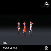 MoreArt 1:64 精致美女手办套装仿真树脂模型