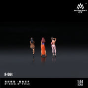 MoreArt 1:64 精致美女手办套装仿真树脂模型
