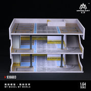 MoreArt1:64 日系停车场景C模拟模型