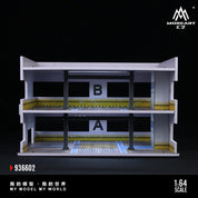 MoreArt1:64日系停车场景模拟模型